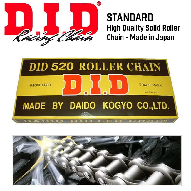 Chain Did Standard 428D x 122 w/clip Link