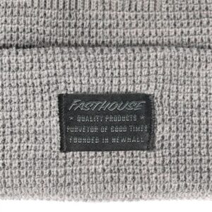 Fasthouse Waffle Beanie Silver - Image 2