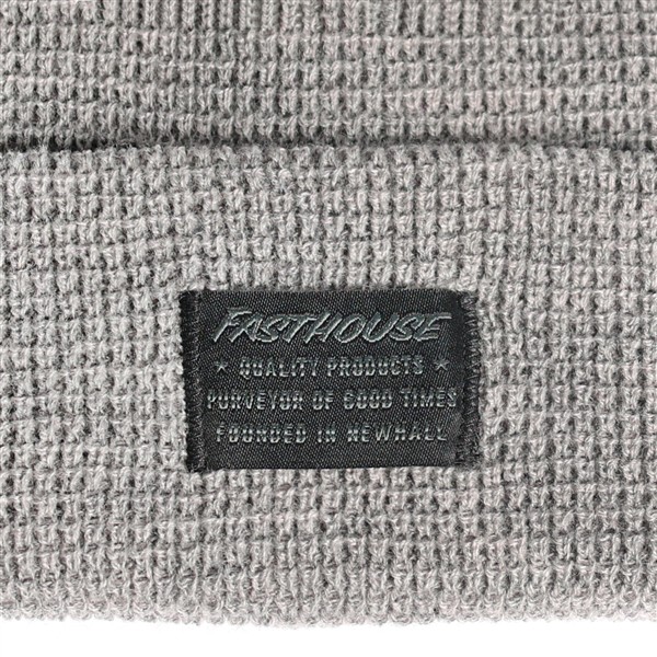 Fasthouse Waffle Beanie Silver - Image 2