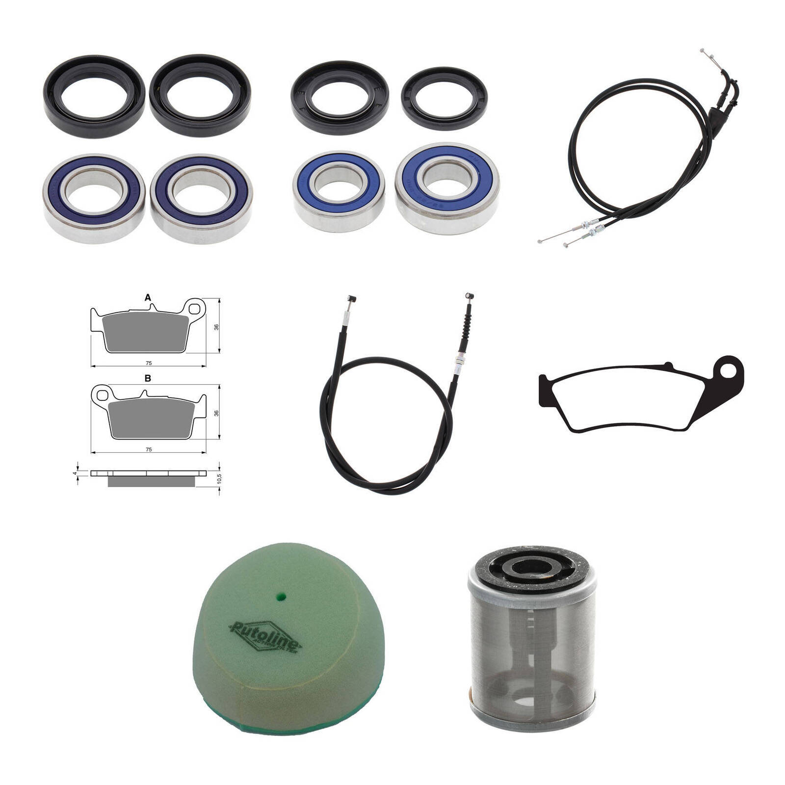 Offroad Refurb Kit - Yamaha YZ250F 01 - Image 1