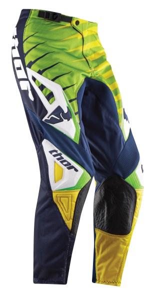 Motocross Pants Thor 2015 Youth Phase Vented Rift Lime - Image 1