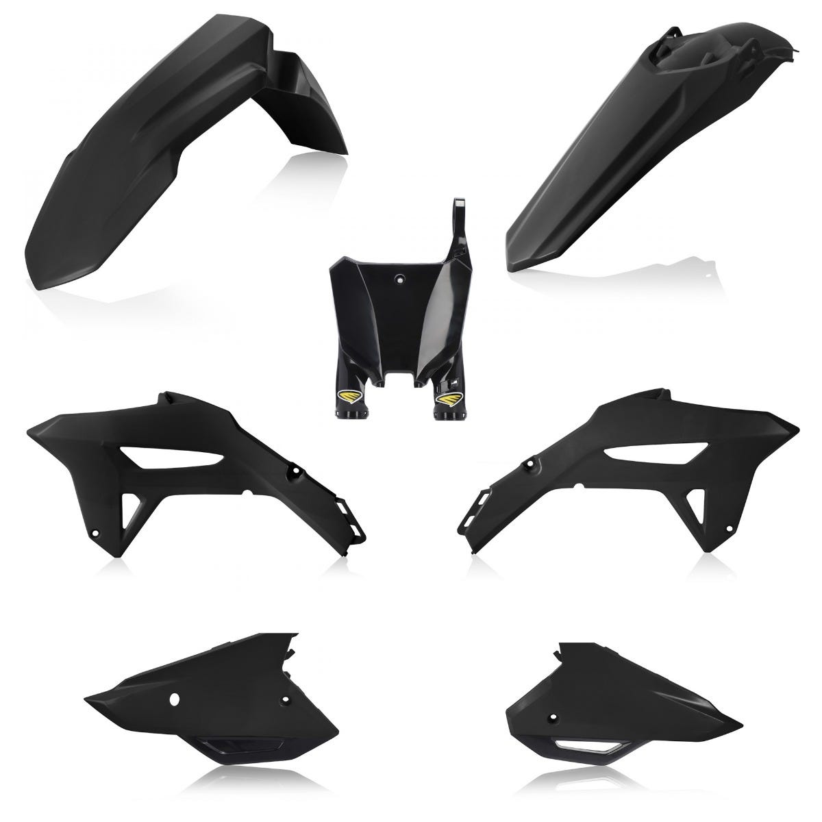 CYC 5PLAS KIT2021 HONDA CRF450R 5 PIECE REPLICA KIT BLACK - Image 1