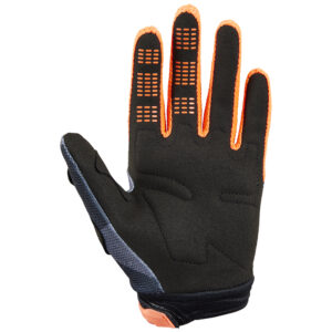 Fox 180 BNKR Motocross Gloves Youth Grey Camo - Image 2