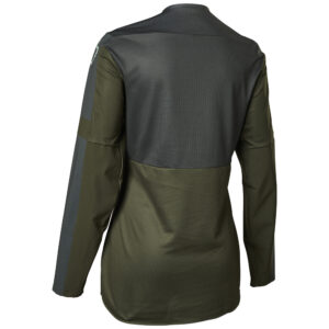 Fox Legion LT Womens Green Motocross Jersey - Image 3