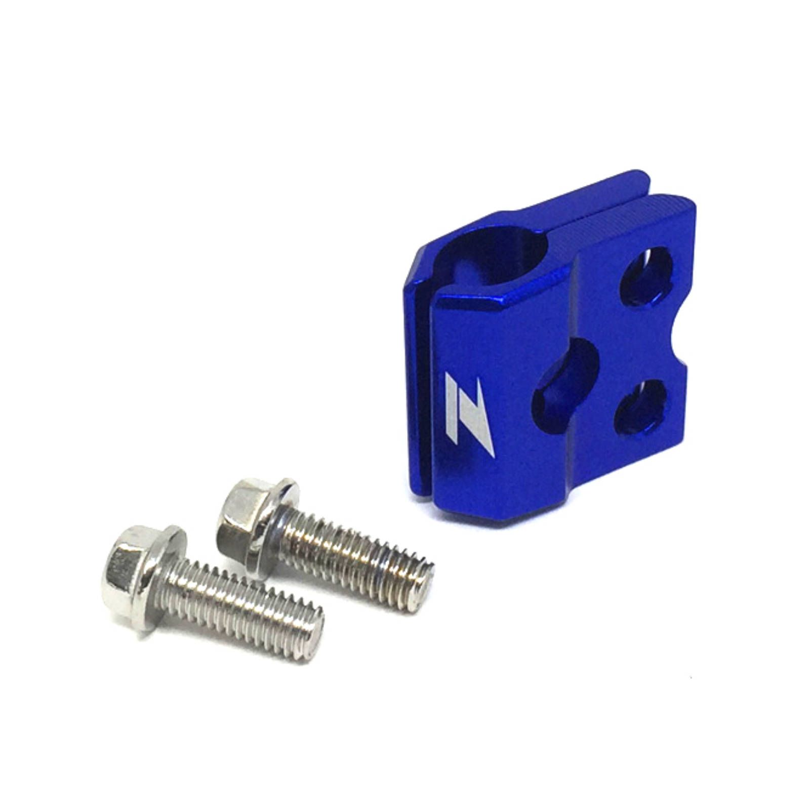 ZETA F-BRAKE LINE CLAMP YAM YZ/YZF/WRF BLUE - Image 1