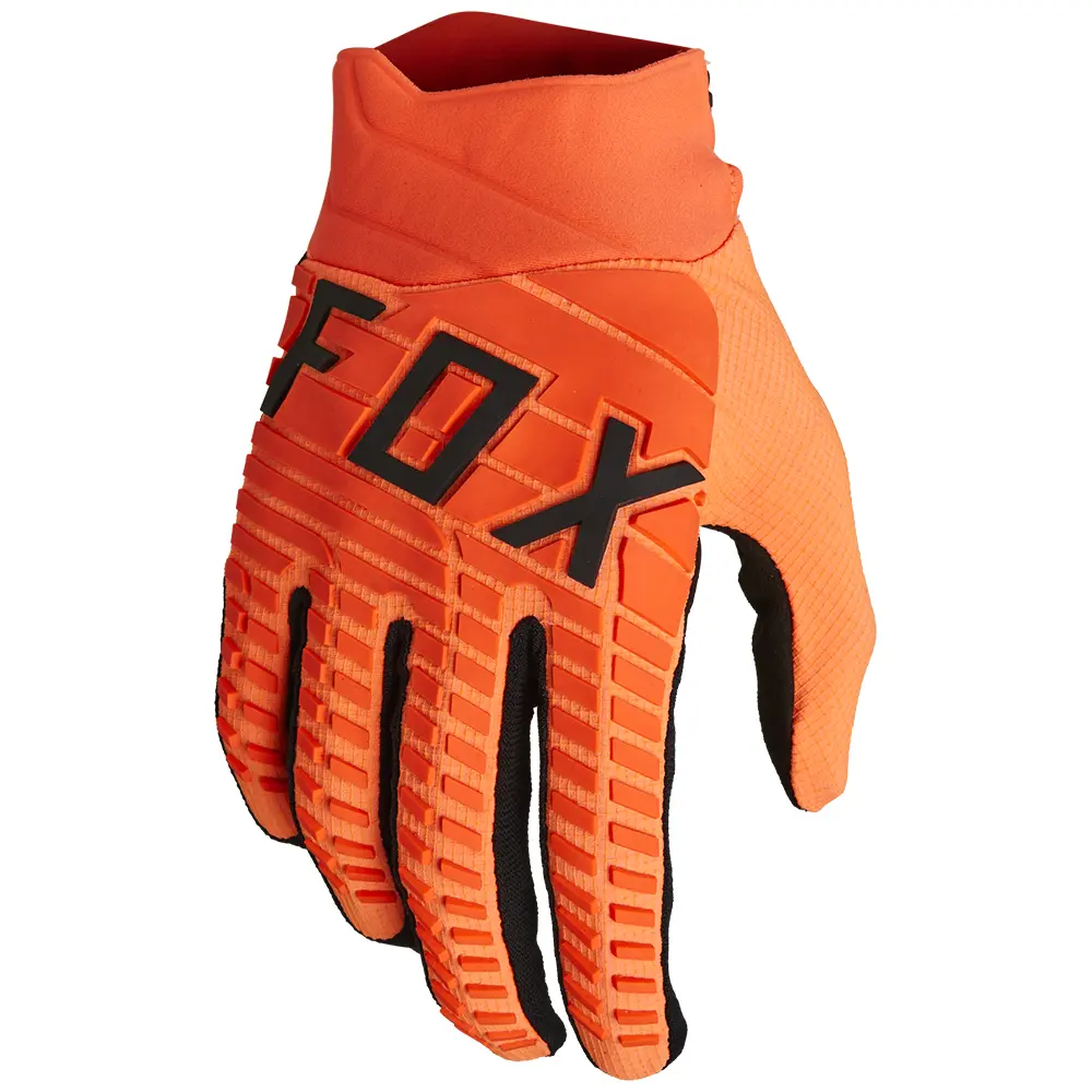 Fox 360 Orange Motocross Gloves