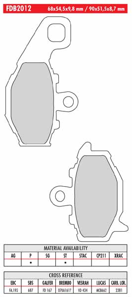 FERODO BRAKE BPADS - Image 75