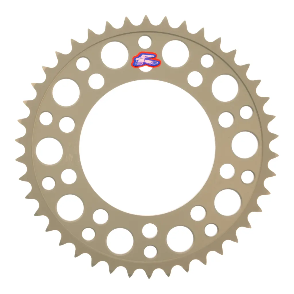 Renthal Sprocket Rear Silver 42T Alloy 7075 T6 Grooved Honda