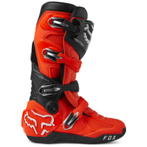 Fox Motion Motocross Boots Flo Orange - Image 2