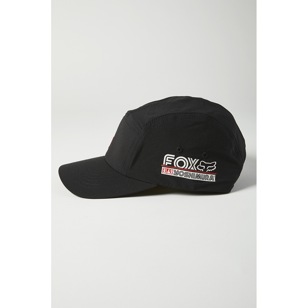 Fox Yoshimura 5 Panel Hat Black - Image 3