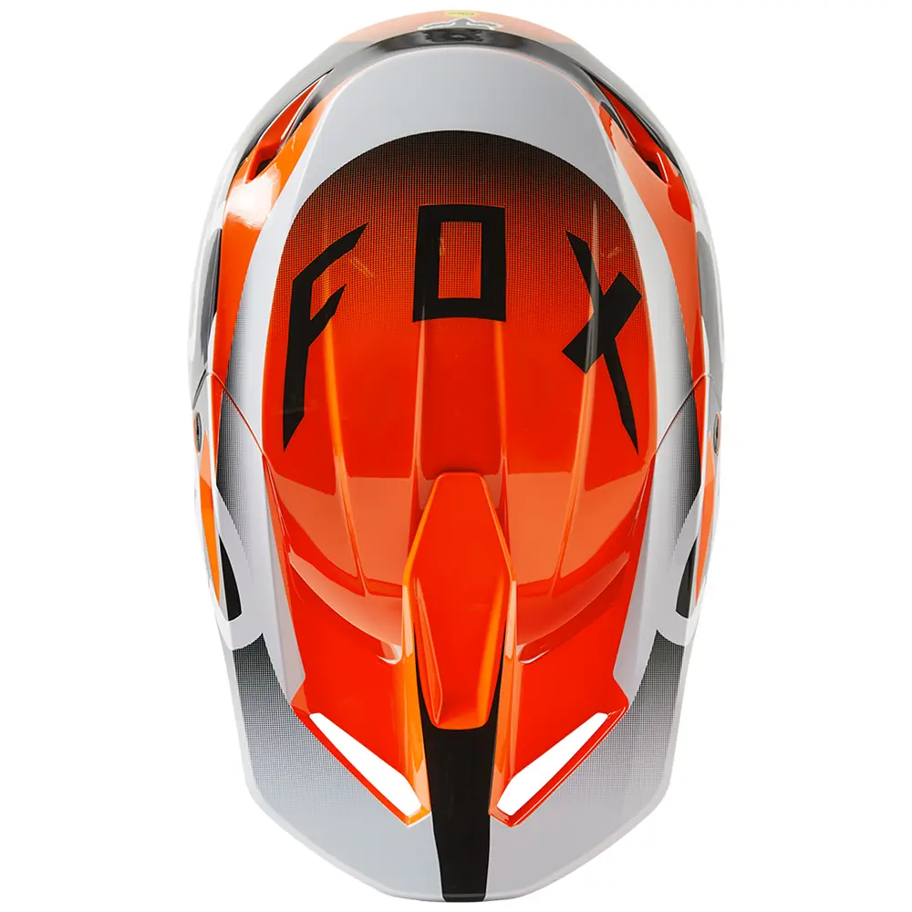 Fox V1 Leed MIPS ECE Motocross Helmet Flo Orange