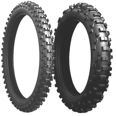 Front Adventure Tyre Bridgestone E663 TT Gritty Road Legal 90/90-21 - Image 1