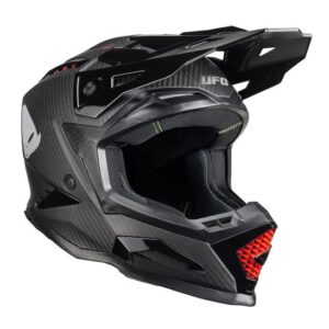 UFO Echus Motocross Helmet - Carbon - Image 2