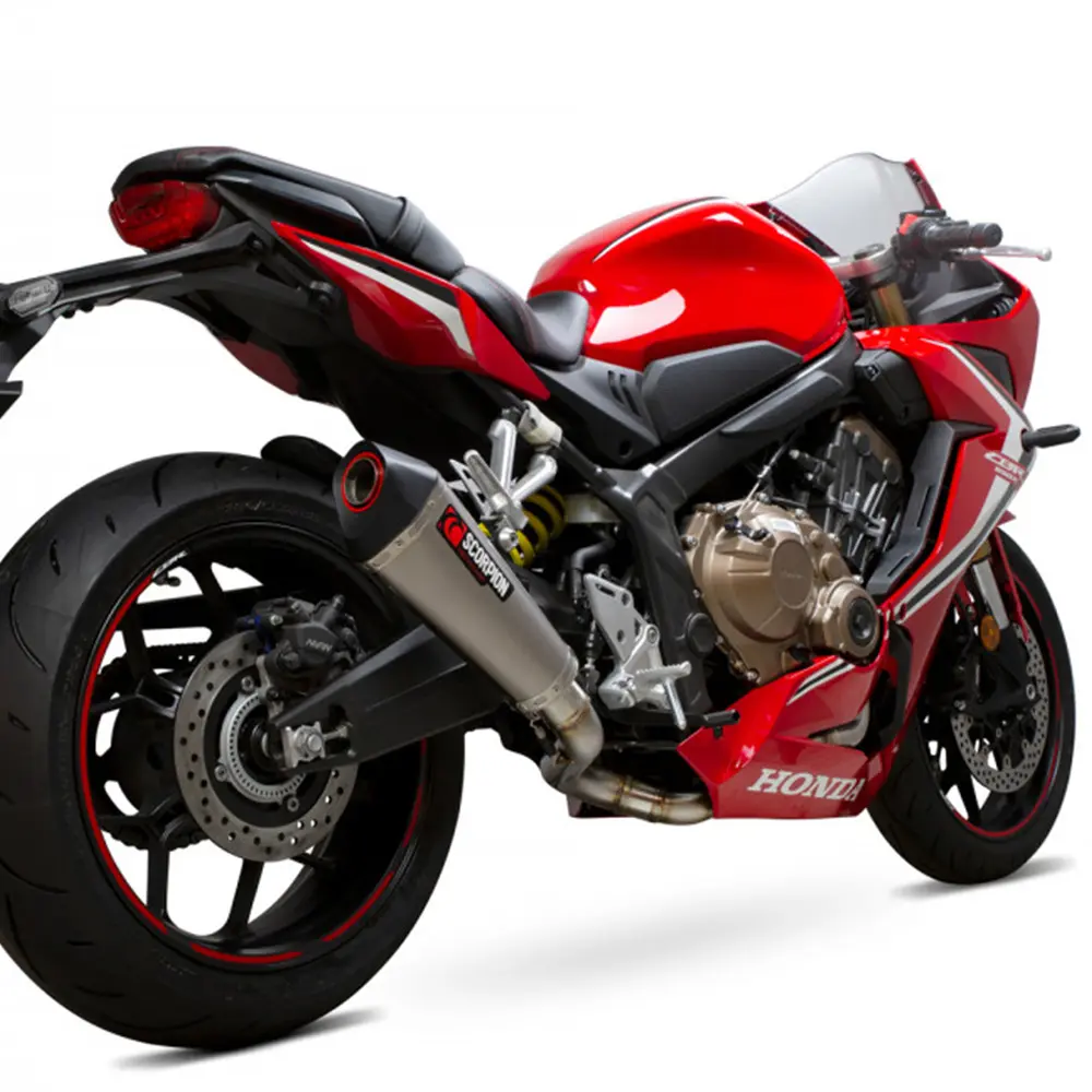 Honda CBR650R 2019 Serket Taper Full System Titanium