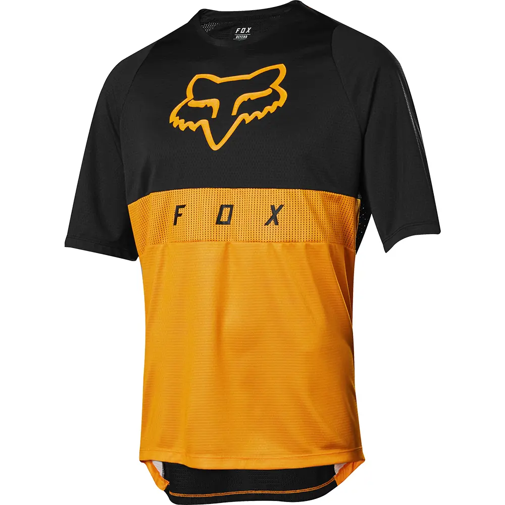 Jersey Fox Defend SS Moth Atomic Orange
