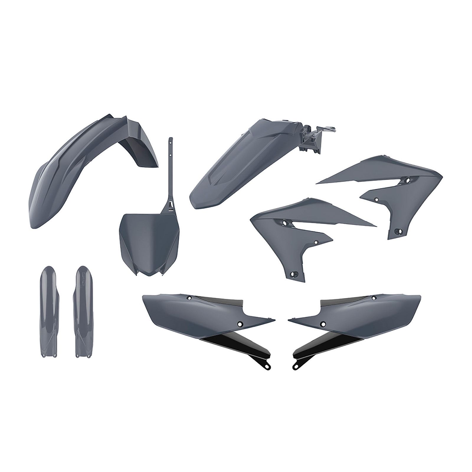 POLISPORT MX KIT YAM YZ250F 19-21 YZ450F 18-21 NARDO GREY - Image 1