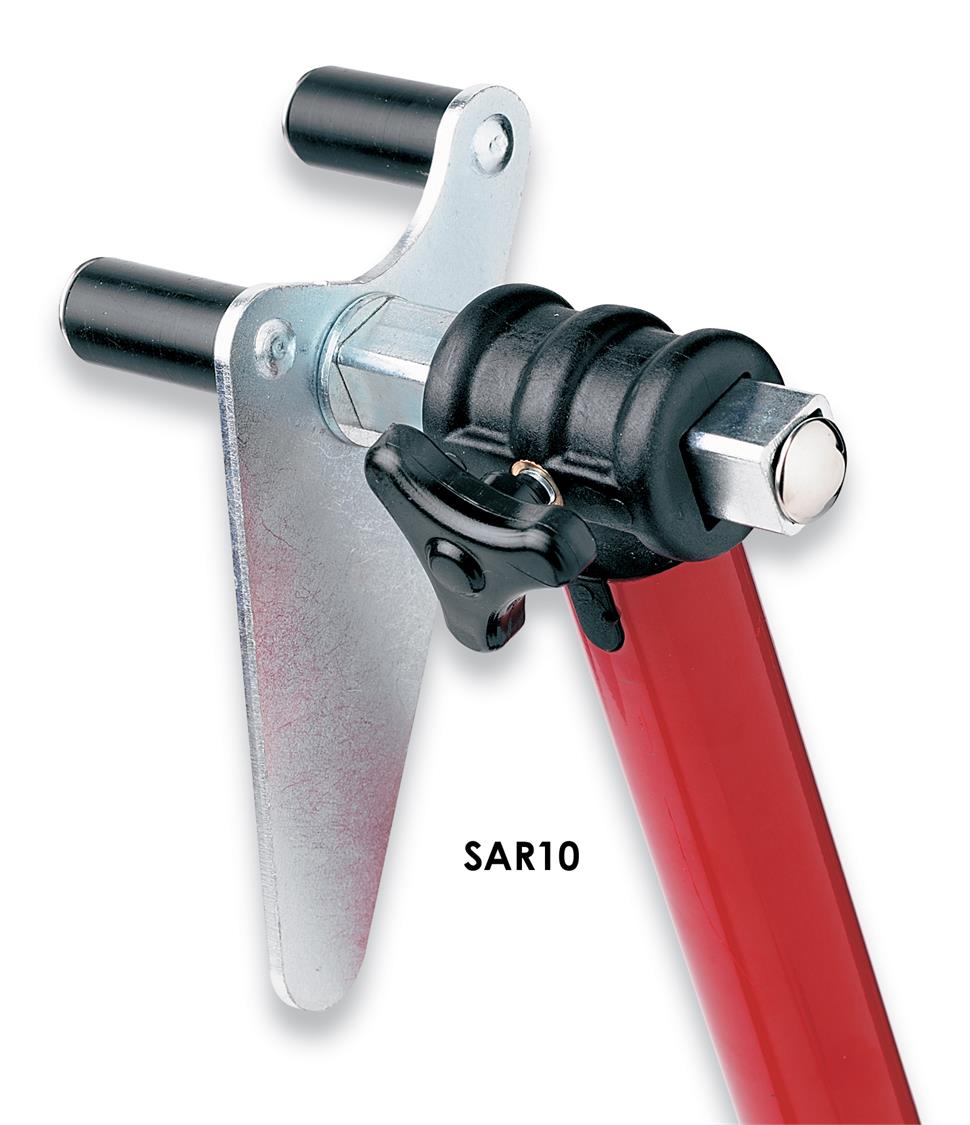 FRONT ADJ. STAND BLUE WITH SACY/10 OFF-LINE UNDERFORK ADAPTORS - Image 2