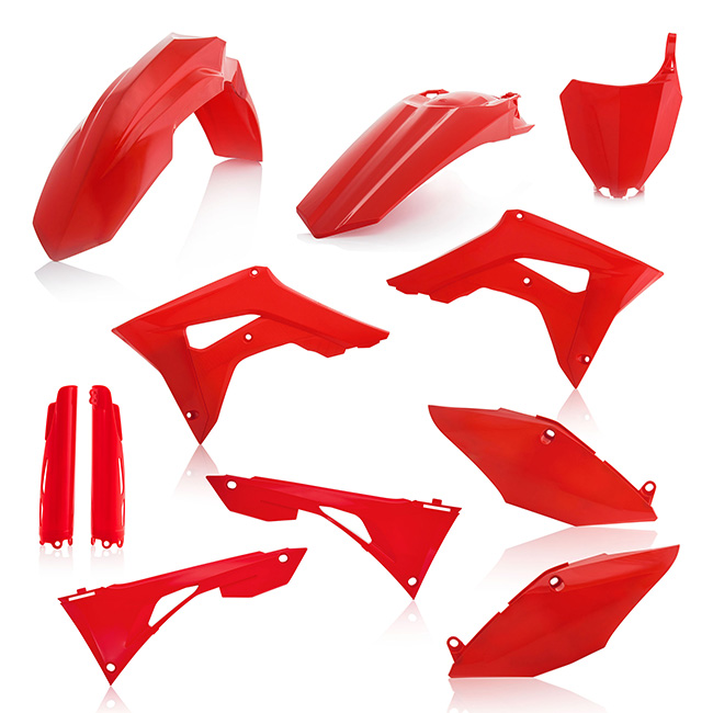 Full plastic kit CRF450R 19/20 CRF250R 2019/21 Red Acerbis [] - Image 1