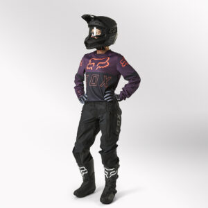Fox Legion LT Womens Black Motocross Jersey - Image 46