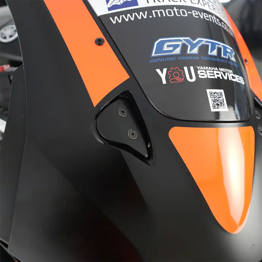 Mirror Blanking Plates for Yamaha YZF-R9 25- Black R&G - Image 1