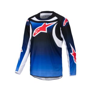 Youth Racer Wurx Jersey Blue/Black M - Image 1