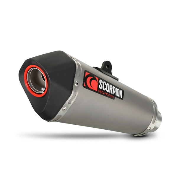 Kaw ZX6R 19- Serket Taper Slip-on Titanium Scorpion - Image 1