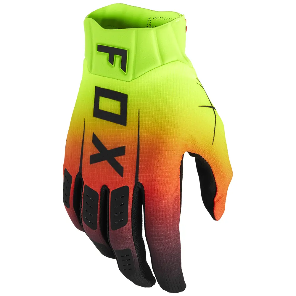 Fox Flexair Skarz Le Motocross Gloves Flo Yellow