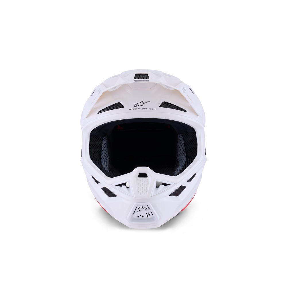 S-M7 Helmet Solid Gloss White XS - Image 3