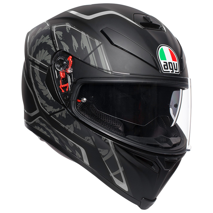 AGV K-5 S ENLACE [MATT WHITE/BLACK] 62 XL - Image 11