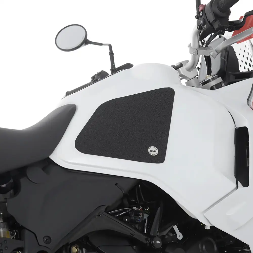 Tank Traction Grips Black Ducati Desert X 22 R&G