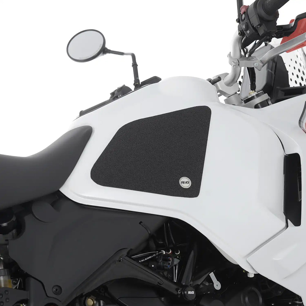 Tank Traction Grips Black Ducati Desert X 22 R&G - Image 1
