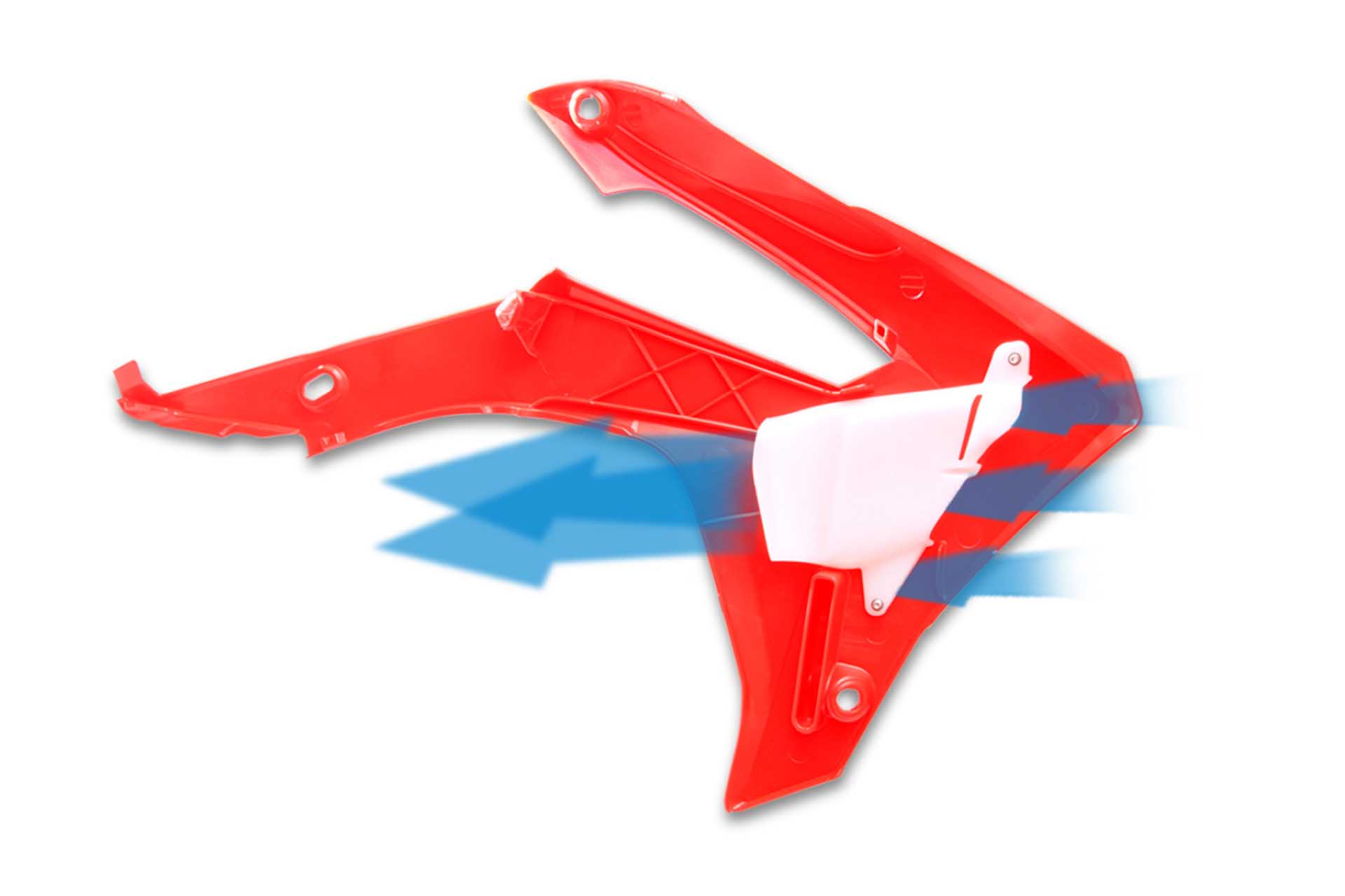 PF SHROUDS CRF450 13-14 RED - Image 2