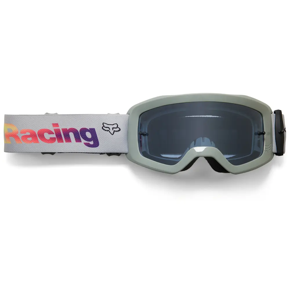 Fox Main Statk Spark Motocross Goggles Youth Steel Grey