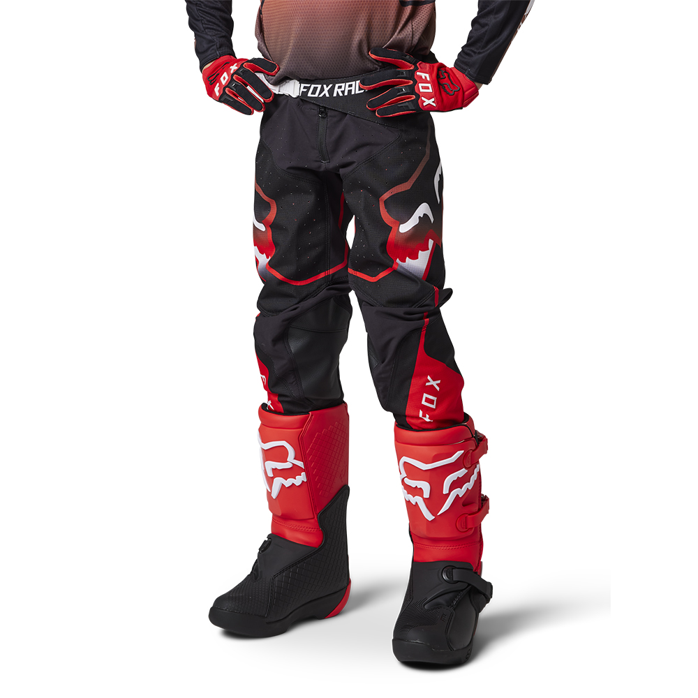 Fox 360 Vizen Motocross Pants Flo Red Youth - Image 2