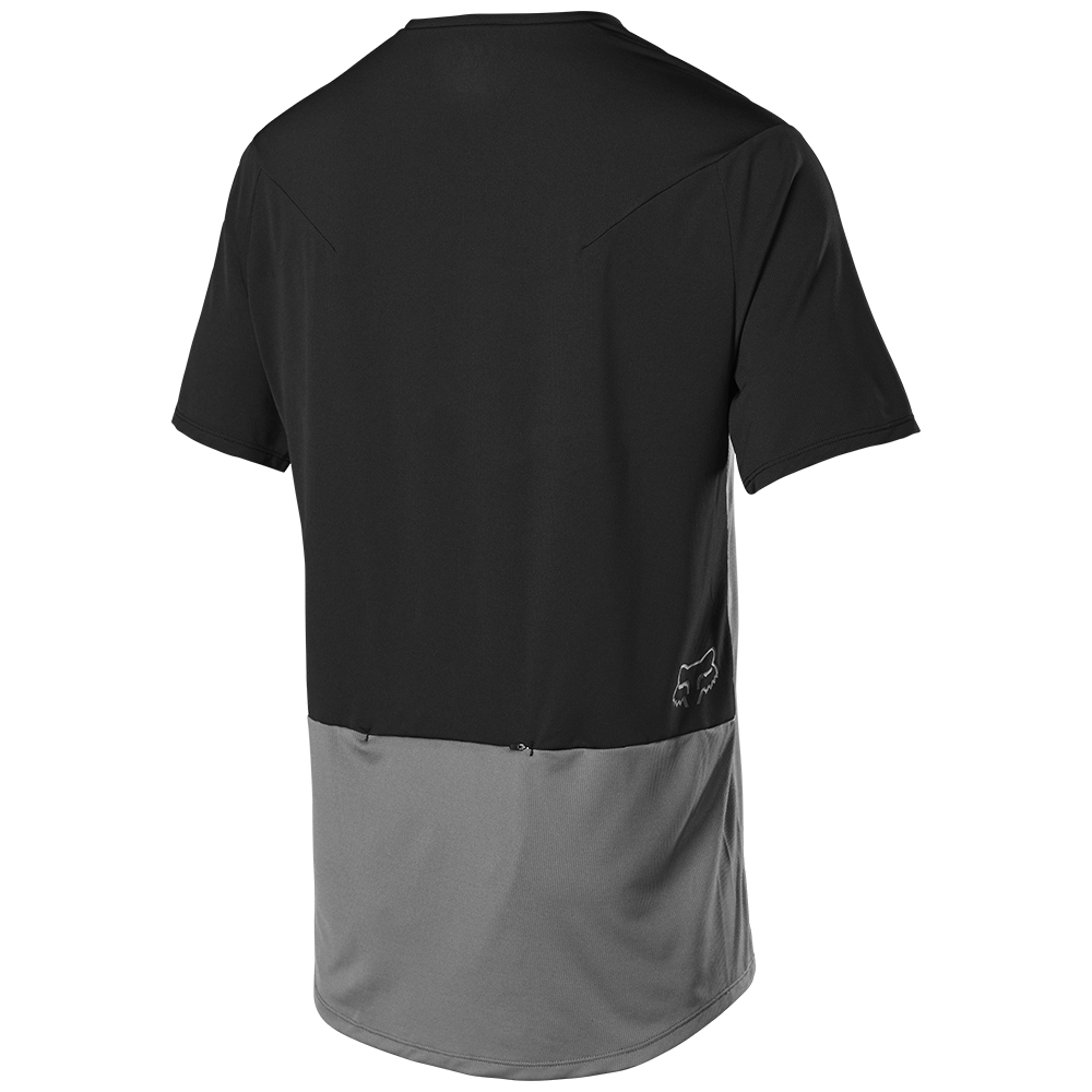 Mountian Bike Jersey Fox Flexair Zip Pewter - Image 2