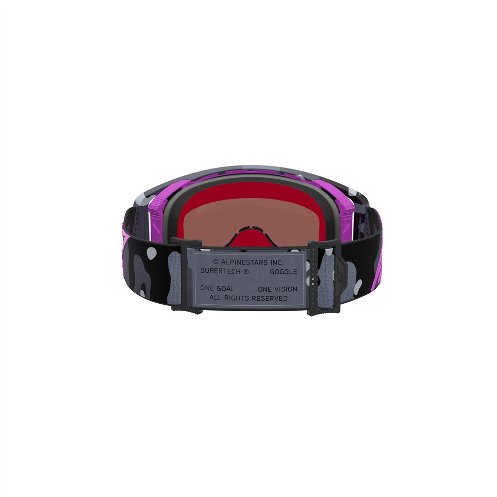 Supertech Limited Edition Lone Goggle Tradewind Camo/Pink - Mirror Red Lens - Image 4