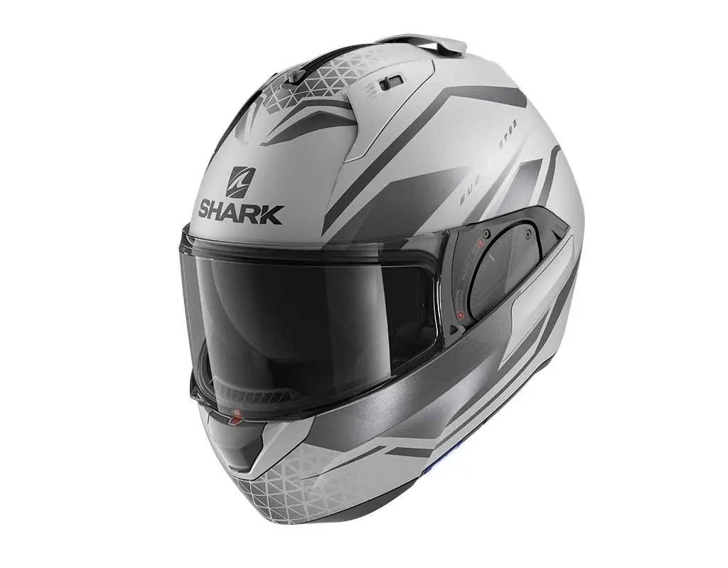 SHark Evo ES Yari Road Helmet Silver/Anth/Black