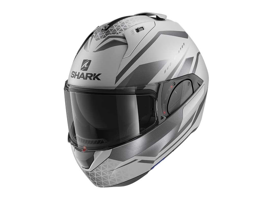 SHark Evo ES Yari Road Helmet Silver/Anth/Black - Image 1