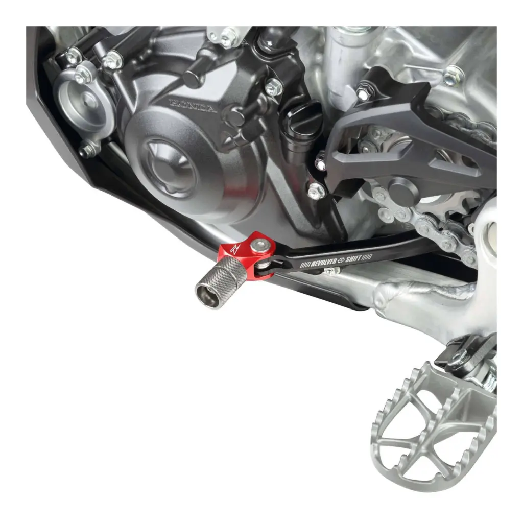 ZETA REVOLVER SHIFT LEVER HON CRF250R/RX '18- RED