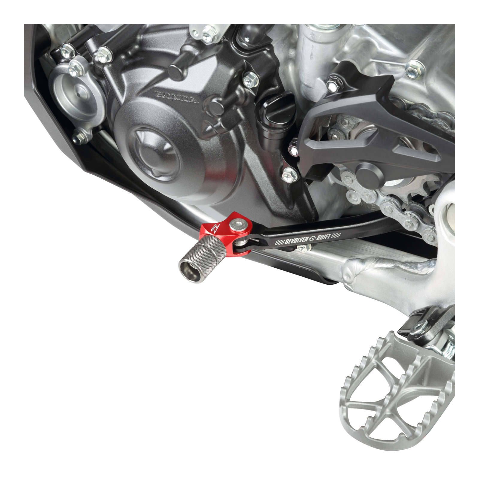 ZETA REVOLVER SHIFT LEVER HON CRF250R/RX '18- RED - Image 2