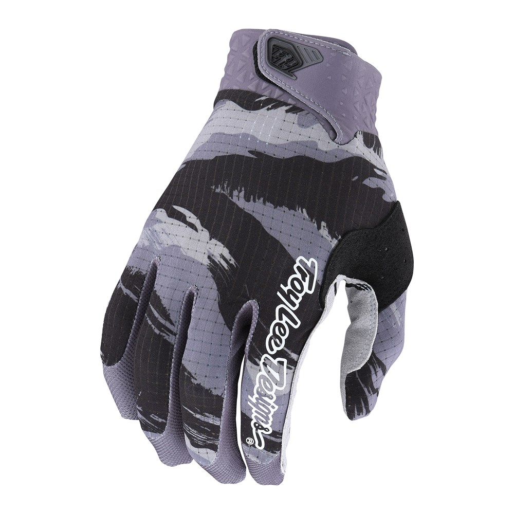 Troy Lee Air Brushed Motocross Glove Camo Black/Grey - Image 1