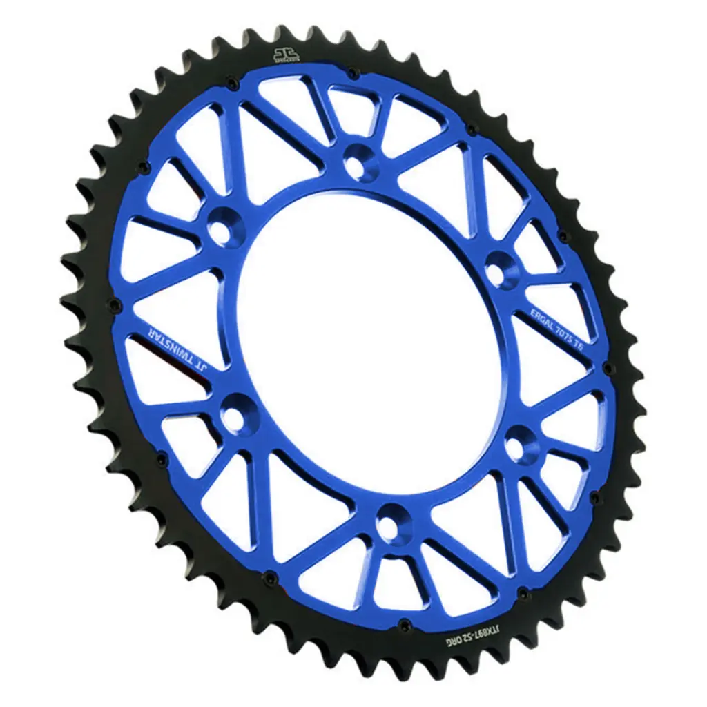 JT Sprockets TwinStar Rear Sprocket T50 Blue