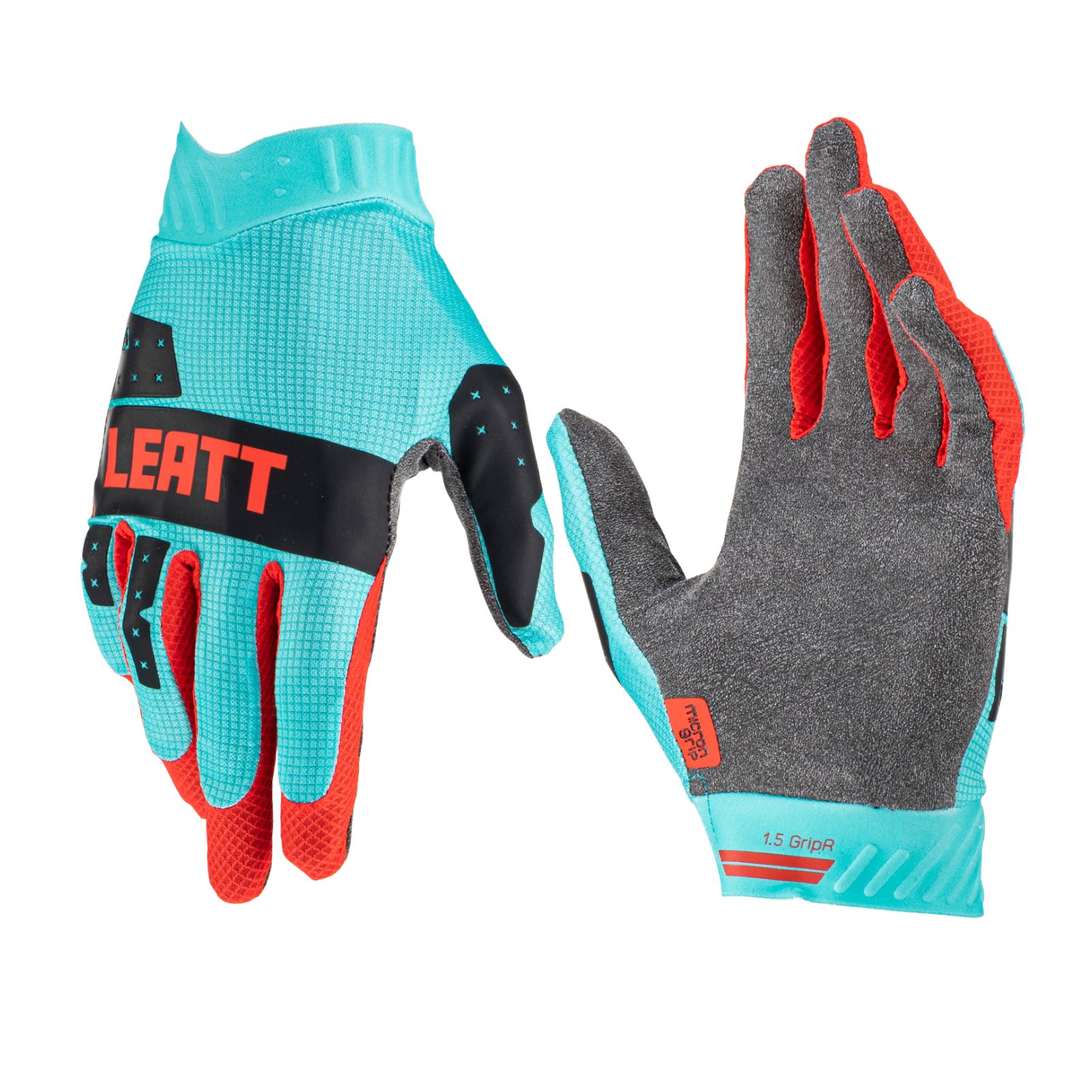 Leatt Moto 1.5 Motocross Gloves Youth Fuel - Image 1