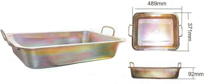 DRAGON STONE METAL PARTS BIN 430 X 331 WITH HANDLES