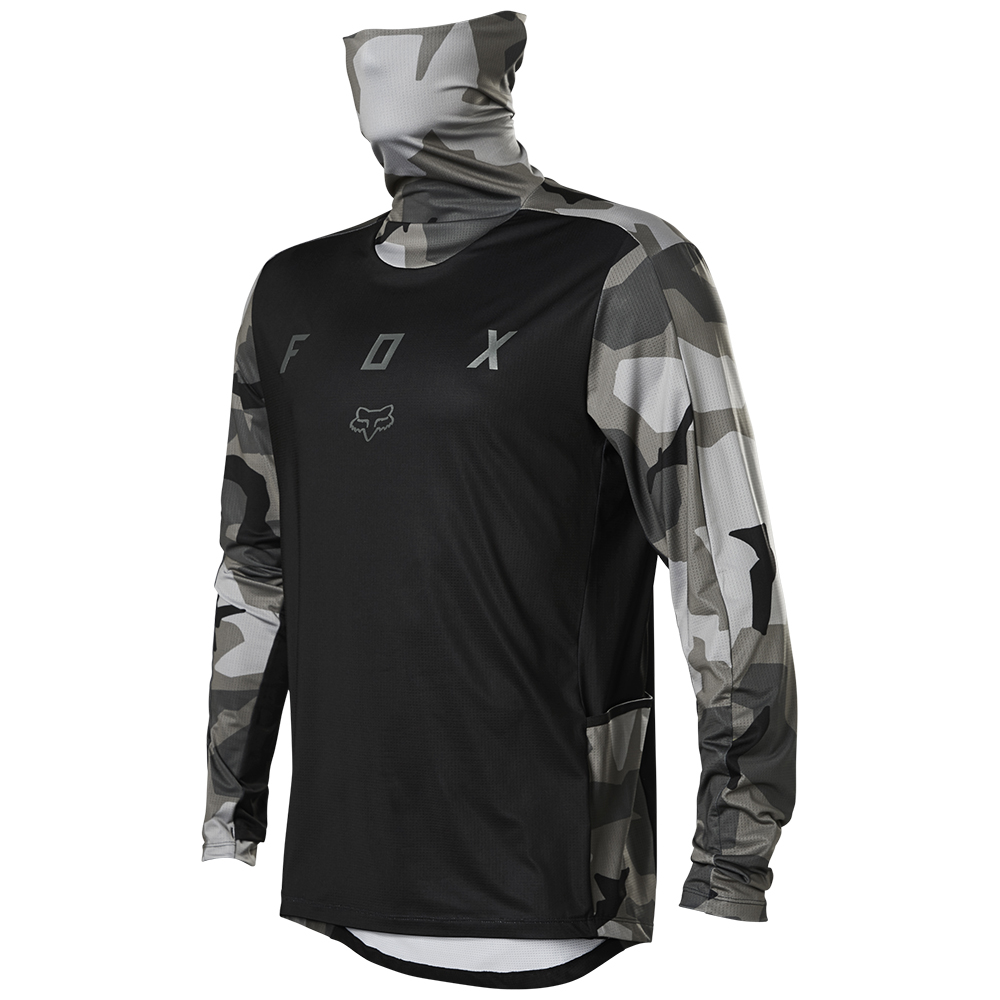 Fox Racing Ranger Drive Jersey Black Camo - Image 2