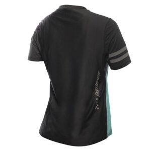 Fasthouse Alloy Sidewinder Short Sleeved Jersey Ladies Black/Teal - Image 2