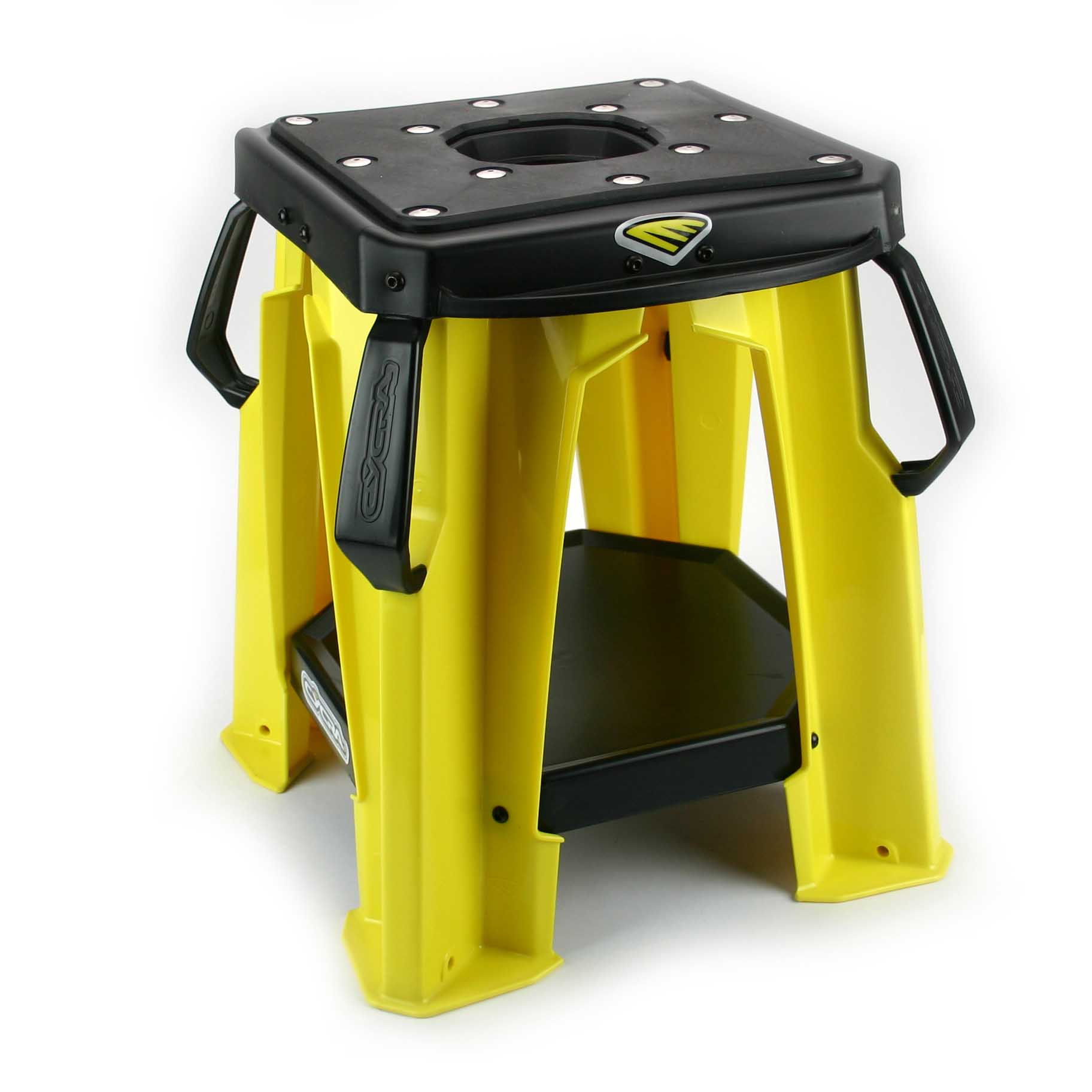 MOTO STAND UNASSEMBLED YELLOW - Image 1