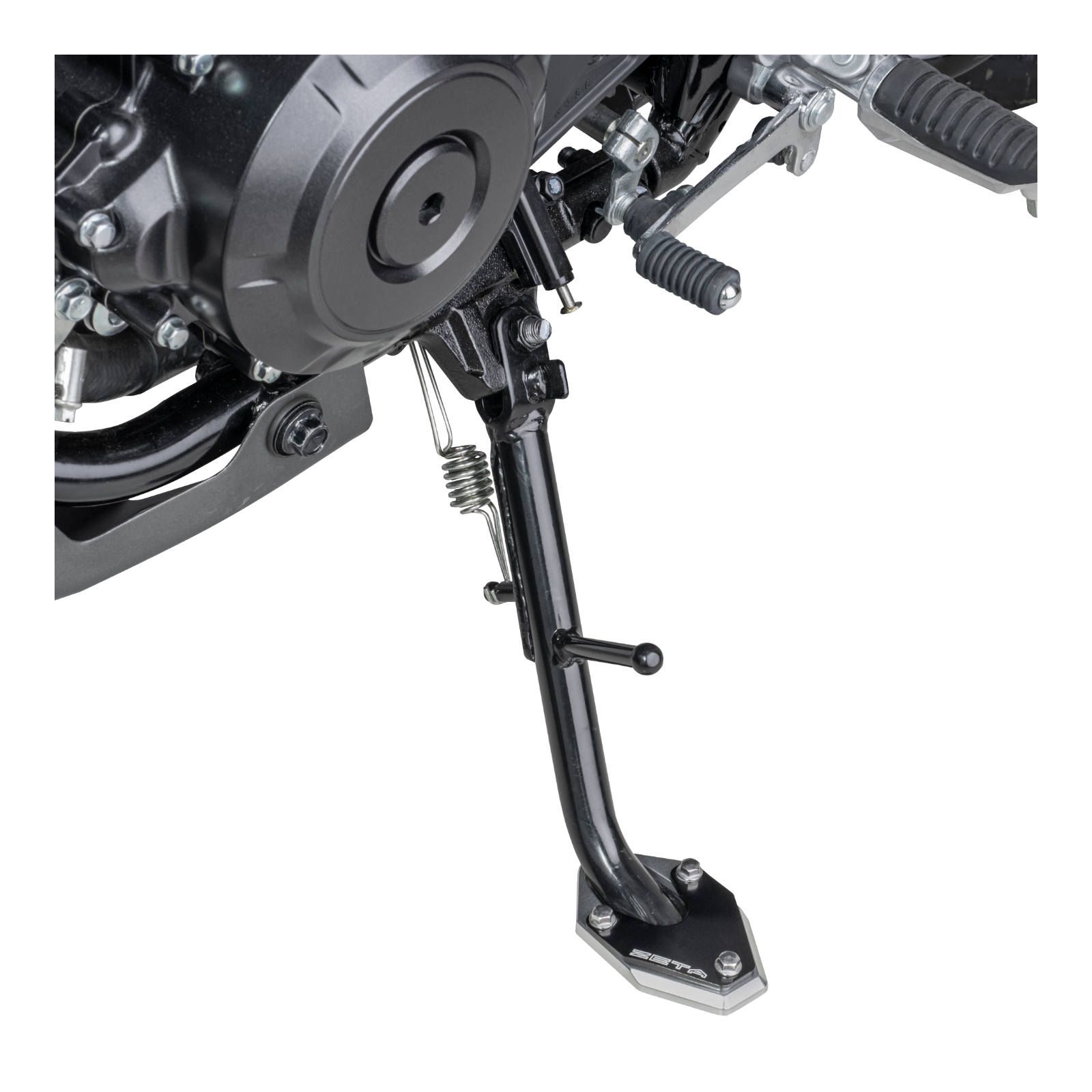 ZETA S.STAND EXTENDER BLK/SLV SUZ V-STROM250 '17-,1000 '14- - Image 2