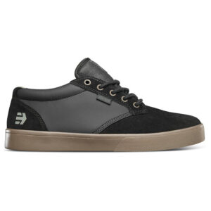 Etnies Jameson Mid Crank Shoes Black/Gum - Image 2