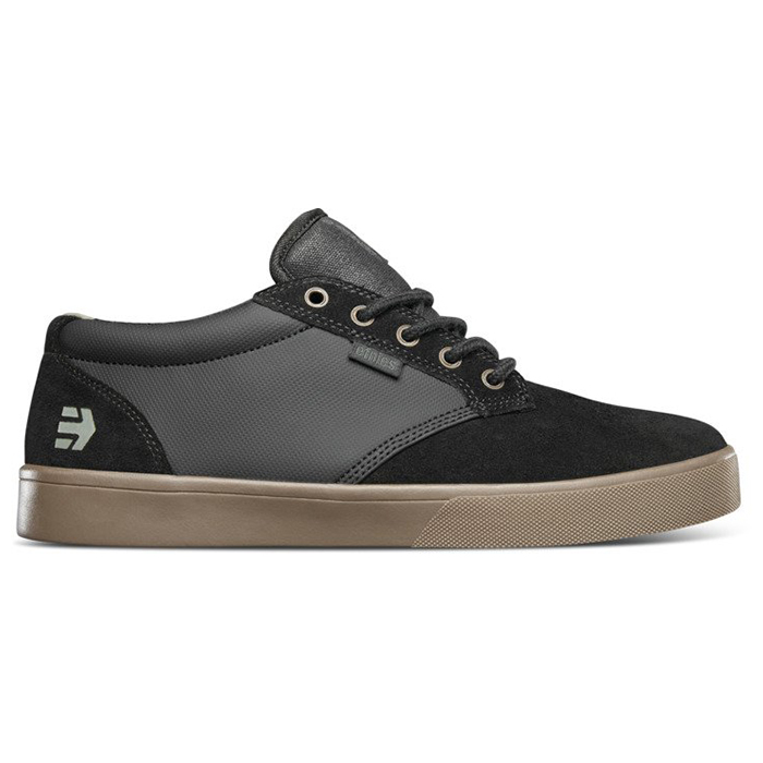 Etnies Jameson Mid Crank Shoes Black/Gum - Image 2